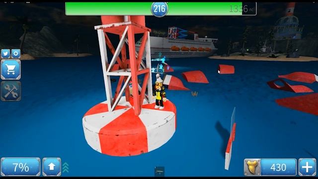 Нас Чуть Не Съели Акулы в Роблокс SharkBite 2 🦈 смотреть онлайн