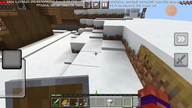Нашёл снежную деревню и подозрительный портал в minecraft! смотреть онлайн