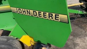 Пресс подборщик John Deere 580 N 2927