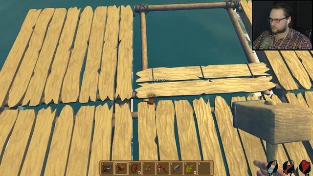 ДИМА ВЫЖИВАЕТ, А АКУЛА НЕТ ► RAFT #1