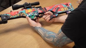 Деревянная снайперская винтовка AWP \ AWM Хохэй Тайсе из S