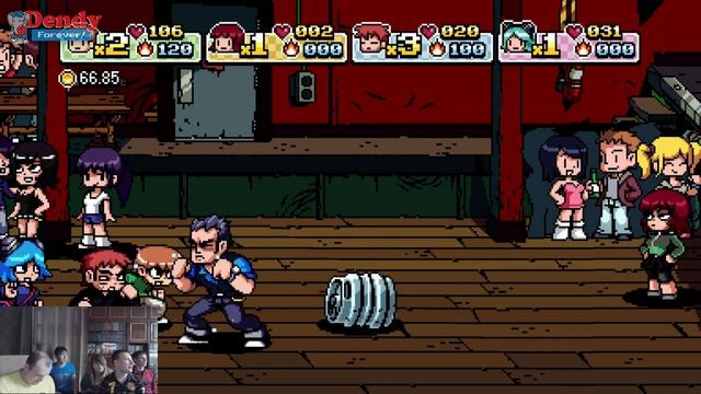 Михалыч - Scott Pilgrim vs The World - кооп у меня дома (стрим)