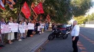Денис Лыков о японских милитаристах на митинге НОД у посольства Японии  3.09.2024