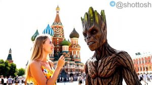 "Я реально Г-Крут!" 😅 Стражи Галактики в Москве.
