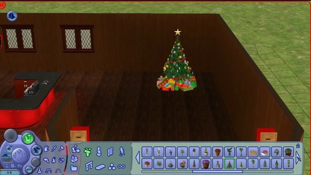Строительство новогоднего магазина в Симс 2 смотреть онлайн