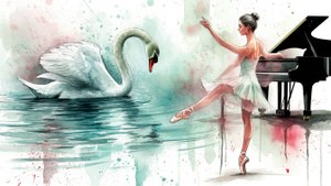 Лесные Клаподастеры "Лебедь" (Le Cygne, Charles Camille Saint-Saëns) 1999-2025