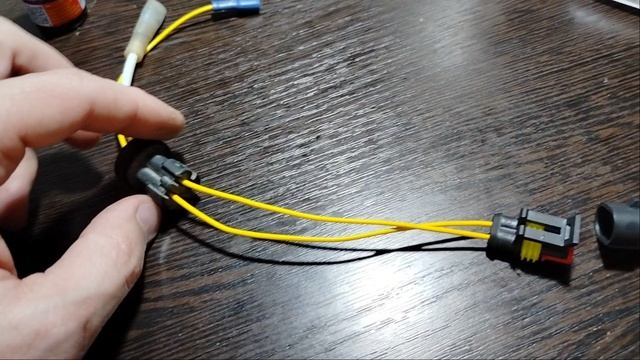 Заменил разъём ПТФ на Great Wall Hover H3.