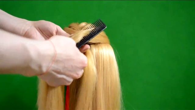 Прическа "Шахматная коса" смотреть онлайн