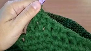 Все удлинённые столбики крючком