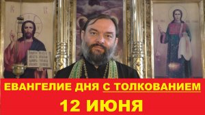 Евангелие дня 12 июня с толкованием. Священник Валерий Сосковец