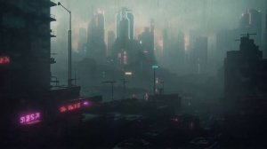 Dystopia Dark Sci fi Ambient Music - Cyberpunk Ambient Journey for a Blade Runner Mood