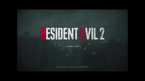 RESIDENT EVIL 2  BIOHAZARD