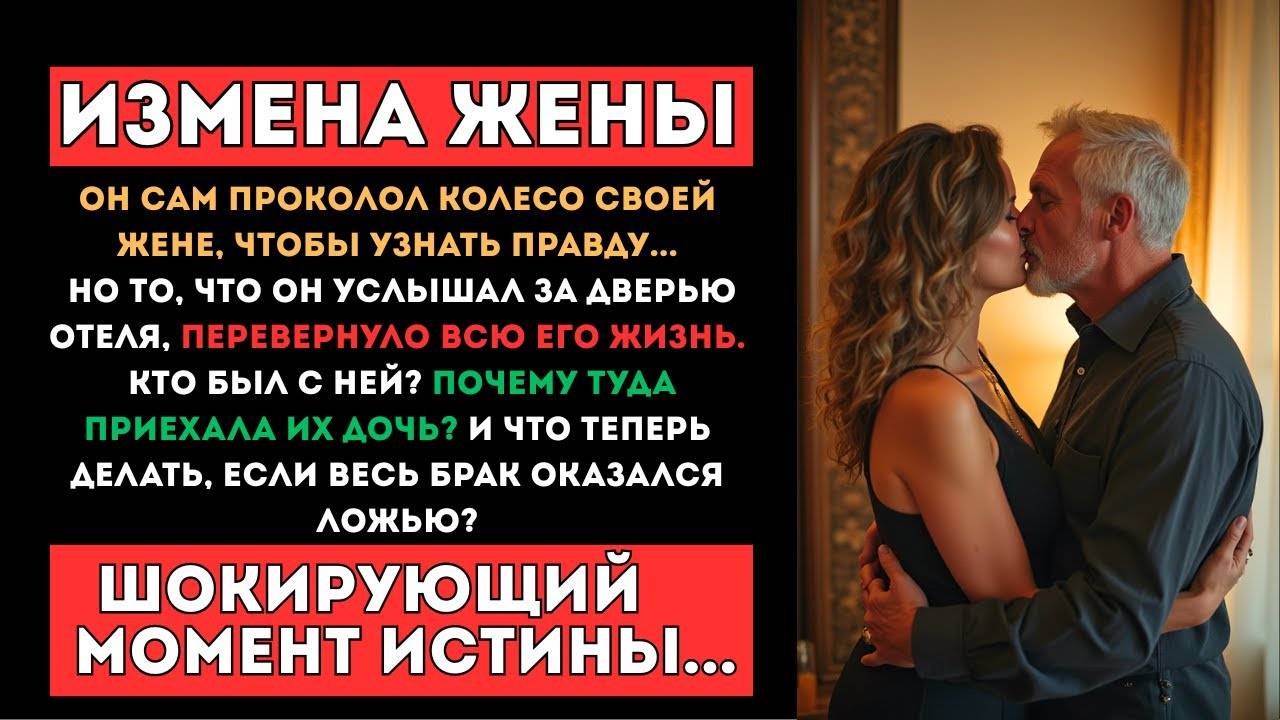 🏣 ИЗМЕНА ЖЕНЫ. Он МОЛЧАЛю зная, что момент истины впереди... История измены, истории из жизни