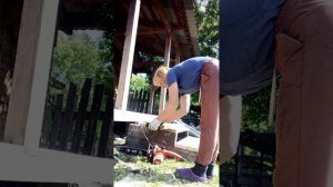 Делаю крылечко