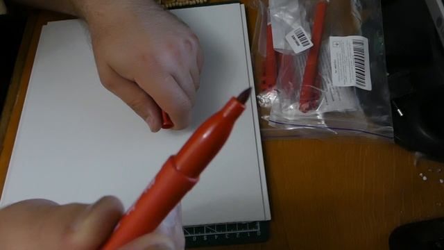 Маркер Milwaukee Inkzall с тонким пером Красный 2 шт смотреть онлайн