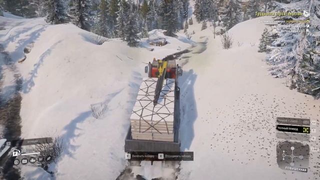 Построил Второй Мост - Квебек #14 - SnowRunner 2025 смотреть онлайн