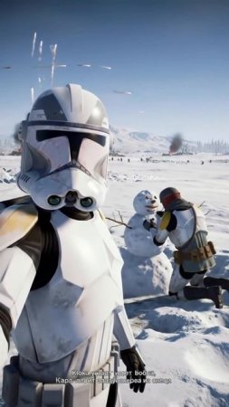 What Happens When Clone Troopers Battle in the Snow
