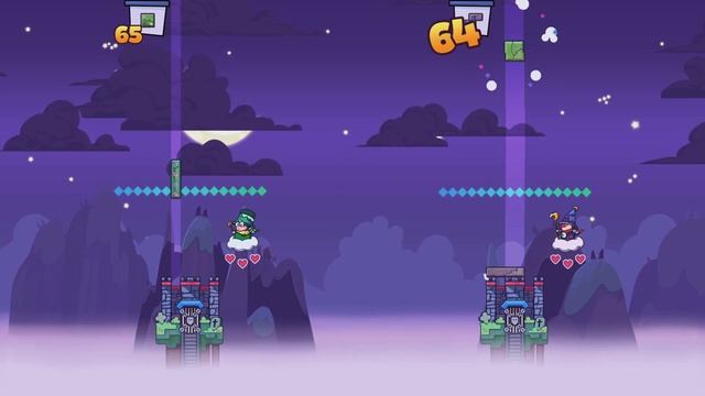 Соревновательный ТЕТРИС | Tricky Towers