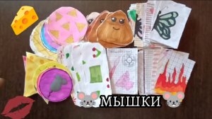 🧀МЫШКИ🧀 🌸бумажная распаковка🌸 Ася ВООМ🤗