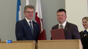Делегаты Уфы и Минска подписали 10 документов о сотрудничестве - сюжет «Вестей»