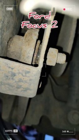 замена масла ДВС и замена растяжек задней повестки Ford Focus 2