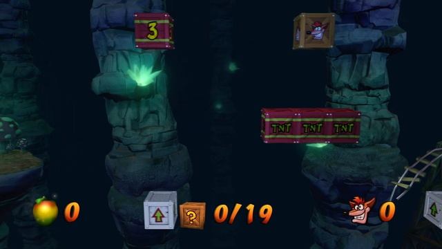 Crash Bandicoot 23 уровень |самый сложный бонусный уровень | смотреть онлайн