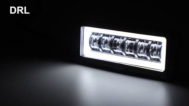 LED фара 30W з чітким світловим кордоном та ДХВ 125х50 мм - б? смотреть онлайн