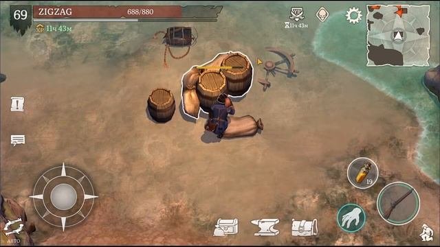 Mutiny: Pirate Survival RPG  Останки корабля