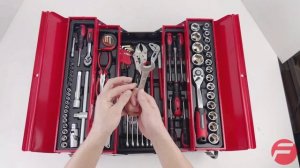 Forcekraft Набор инструментов 85 предметов FK-4087C(61965)