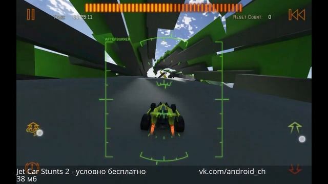 Jet Car Stunts 2 - Отличная гонка на Android(Обзор/Review) смотреть онлайн