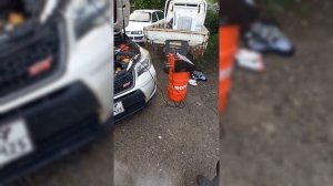 Subaru Forester SJG чистка инжекторов и тнвд ,  аппаратом motul