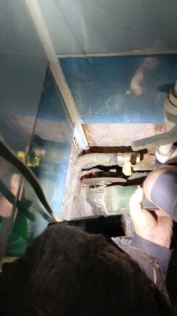 Ушм в помощь, очень не удобно стоял кран