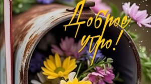 Красивые пожелания с добрым утром #доброеутро #сдобрымутром #сдобрымутромихорошимднем