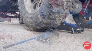 Домкрат подкатной гидравлический 3т с фиксацией Sch-TH23003(65258)