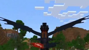 Трейлер Minecraft (How to Train Your Dragon Add-On)
