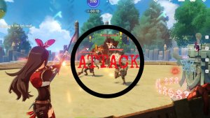 ГЕНШИН ИМПАКТ ПРАКТИКА АТАКИ