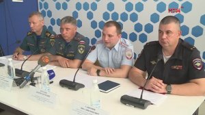 Пресс-конференция, посвященная безопасности в предстоящие праздники