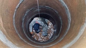 Ст. Труд. Шахту разорвало, мутная вода. podkapaev.ru