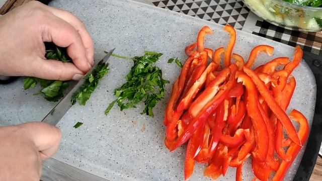 Бесподобный Салат с Говядиной! Мясо по - Корейски с Овощами! Рецепт.