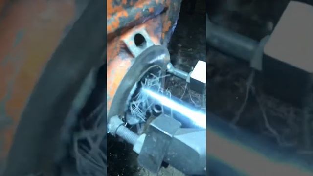 Восстановление отверстий в рукояти Эксковатора #doosan #2 смотреть онлайн