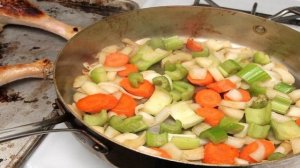 Бедра индейки на сковороде