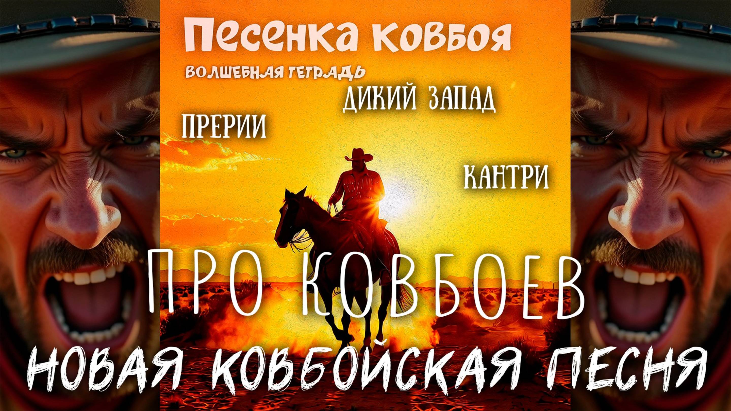 Волшебная тетрадь. "Песенка ковбоя". Новая песня про ковбоев. Ковбойская песня. Ковбойское кантри.