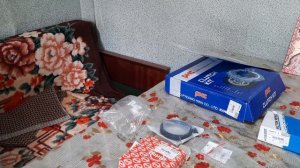 Какие запчасти я купил на Шевроле авео т250 1.4 101