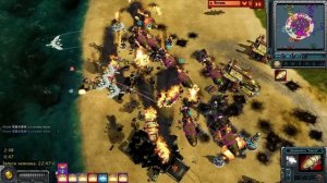 ШЕСТЬ ИГРОКОВ ПРОТИВ БОТА ЮРИЯ в Red Alert 3 на карте из Red Al