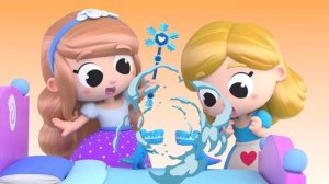 Чудовище готовит радужный сок 🍓 Цвета для детей | Сме?