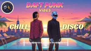 Daft Punk Chill Vibes 🌇｜ Sunset Disco x City Lounge x Retro Funk Mix