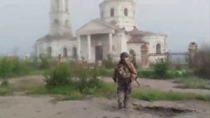 Священник получил медаль "За храбрость"