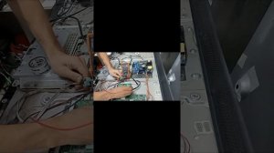 HISENSE LEDN46K21P замена платы от других телевизоров. Передел