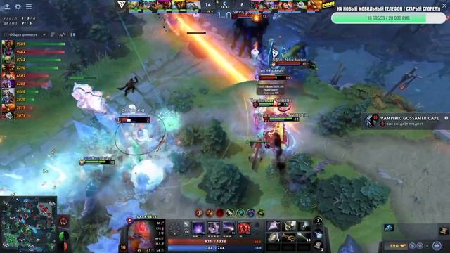 🔴МОЛОДОСТЬ ПРОТИВ ОПЫТА В БИТВЕ НА ВЫЛЕТ🔥/Tundra vs NaVi Jun смотреть онлайн