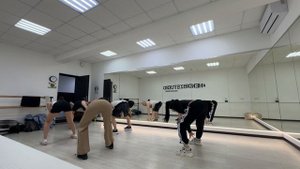 Танцевальная репетиция танца